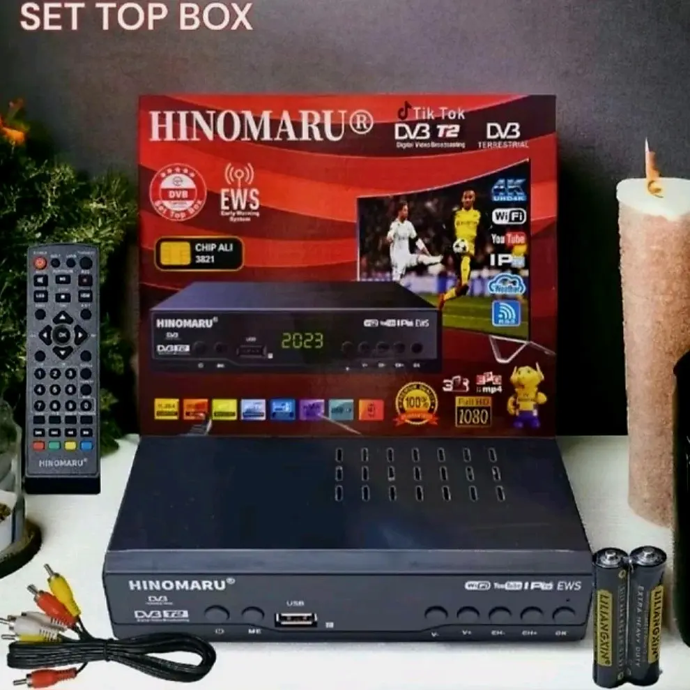 STB Hinomaru DV3 T2 digital video broadcasting,IPtv,youtube,Tiktok Televisi