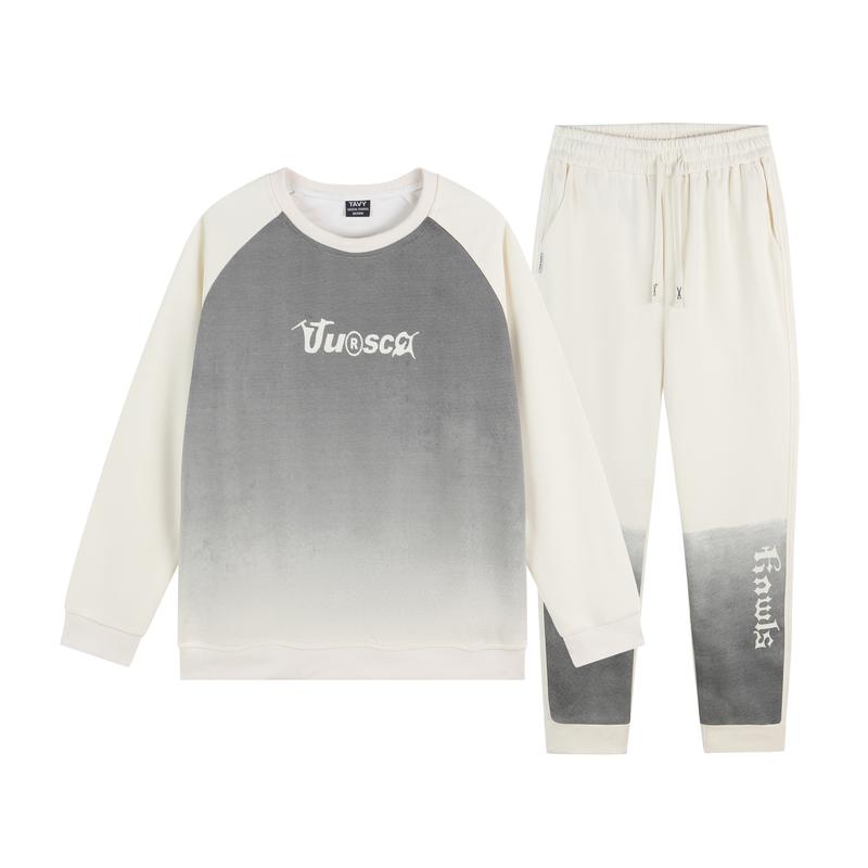 TAVYSU Sét Bộ Nỉ 2 Da Nam Thu Đông Nhiều Màu Trẻ Trung Áo Sweater & Quần Jogger Phong Cách Đa Dạng Cho Nam Giới Thiết Kế Đơn Giản Thoải Mái