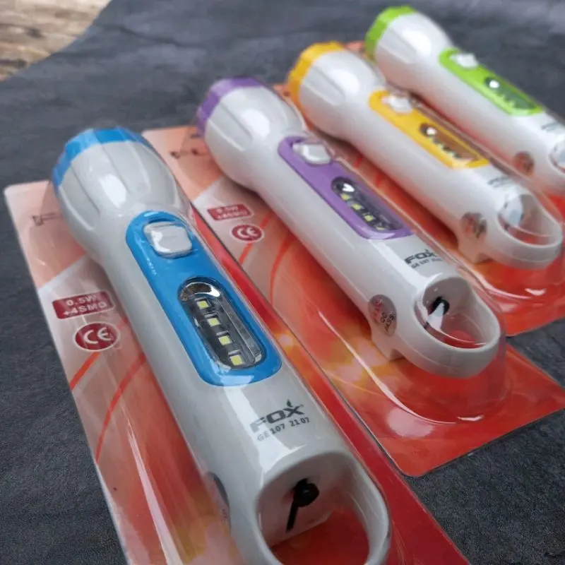 Senter Fox | Senter Tangan Lampu Emergency Terang 1