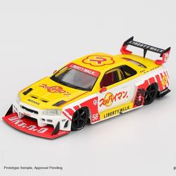 PRÉ-VENDA] - Nissan LB-ER34 Super Silhouette SKYLINE Red/Black