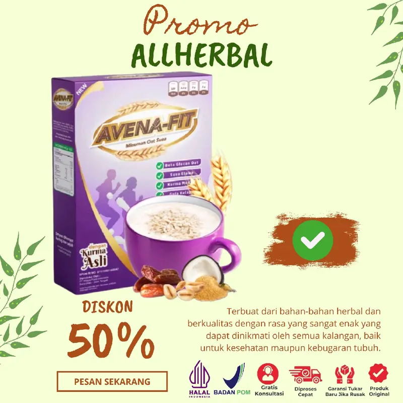 Avenavit Minuman Tinggi Protein 100% Original 0