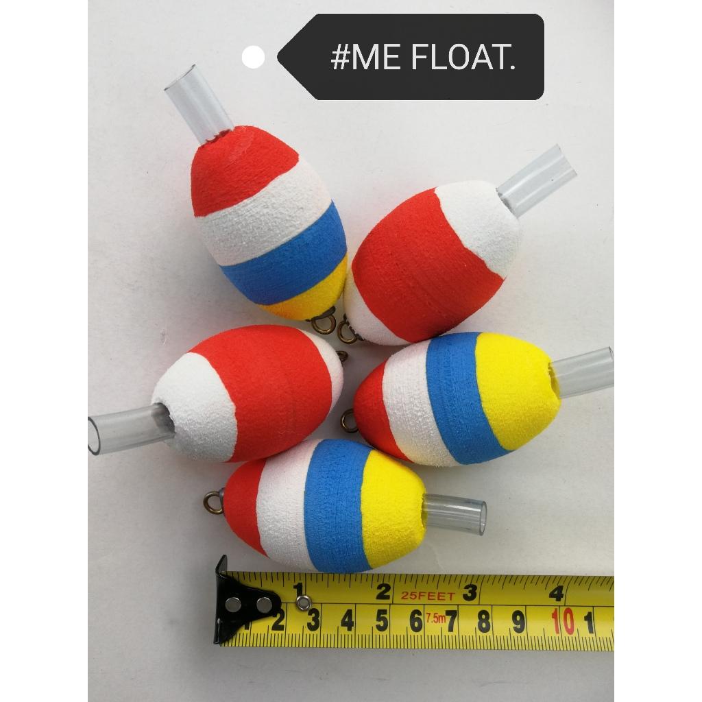 (5xPcs) Fishing Float Type Oval Apungan Pancing Memancing