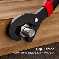 Gambar Kenmaster Kunci Serbaguna KM-076 HITAM 8-32 MM / Universal Snap n Grip / Kunci Inggris Serbaguna - KCWM007 dari Kenmaster Official Store Kota Administrasi Jakarta Utara 4 Tokopedia