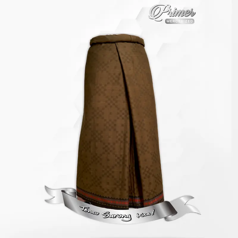 Wadimor Sarung Tenun Motif Strimin Primer Mercerized Dewasa Katun 3