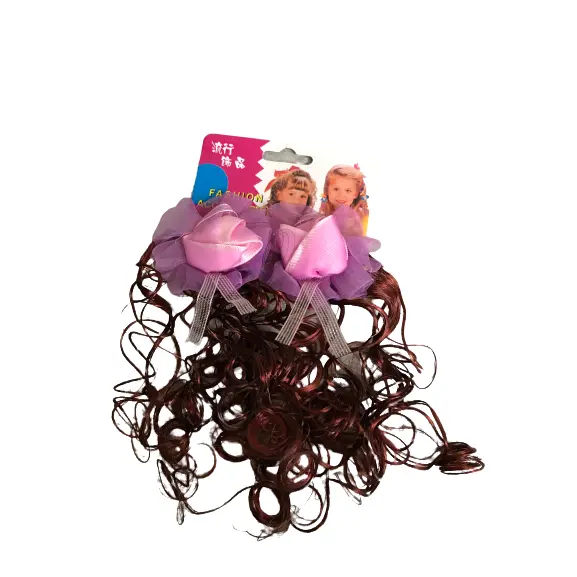 Jepit Rambut Pasangan Rambut Keriting / Pita Rambut Palsu Jepit Rambut