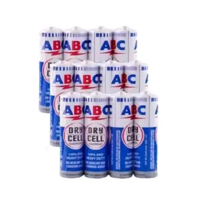Baterai ABC AA A2 ISI 4 PCS / BATERE/ BATREI/ BATERE/ BATTERY/ BATTERAY/ R6 BIRU 1,5V ISI PER PACK (4)