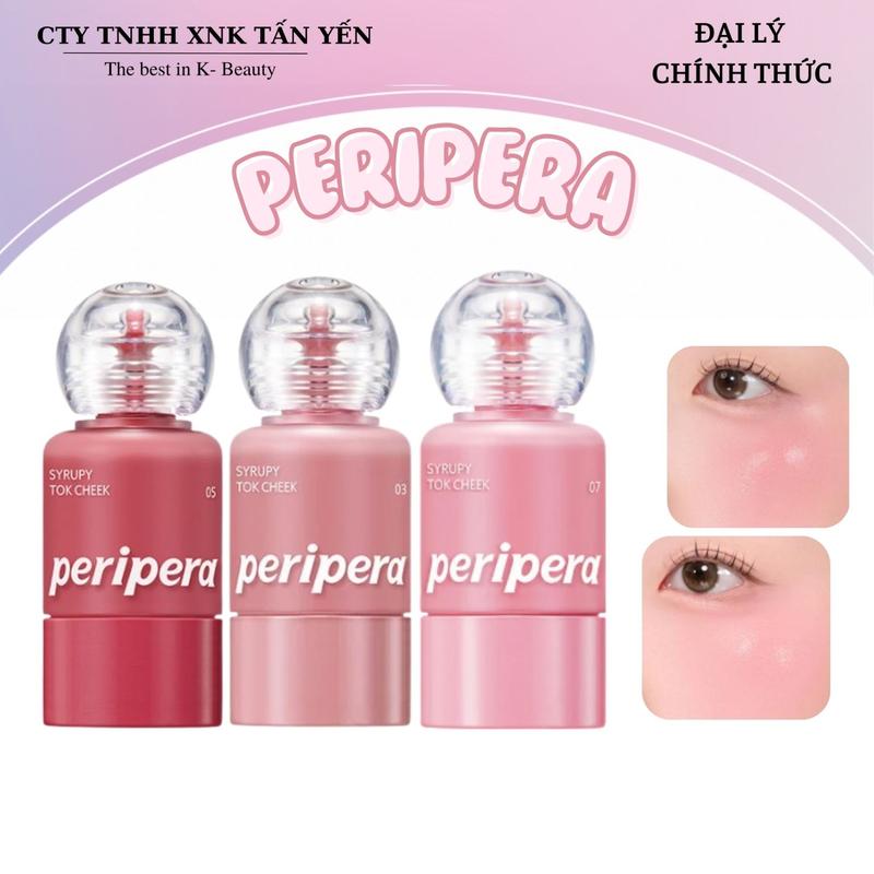  Má Hồng Dạng Kem Peripera Syrupy Tok Cheek 9g 
