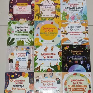 (Isi 12 Buku) Ranah Buku Literasi - Anak Ensiklopedia Si Kecil Tubuh Manusia Alam Semesta Transportasi Tumbuhan Benda di Sekitar Buah-buahan Dinosaurus