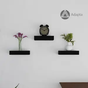 Rak hias minimalis ukuran kecil 1 set dapat 3 pcs x 20 cm