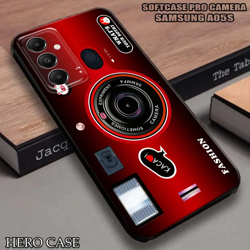 Case For SAMSUNG A05S - casing SAMSUNG A05S Kamera - Case Custom - Case Pro Camera - Softcase - Kesing - Hardcase Premium Glosy 2D - Softcase Glass - Softcase Glosy - Hero Case Cassing Silikon 3