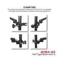 Gambar Takara HTBA-03 Half Type Boom Arm 3 for 28mm-35mm Sturdy Support & Smooth Adjustable dari Takara Indonesia Kota Tangerang 5 Tokopedia