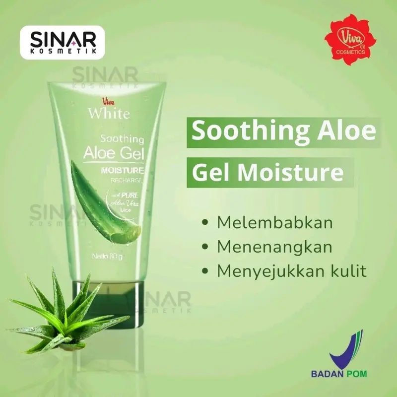 Viva Aloe Vera Gel Dingin Untuk Semua Jenis Kulit Kering 1