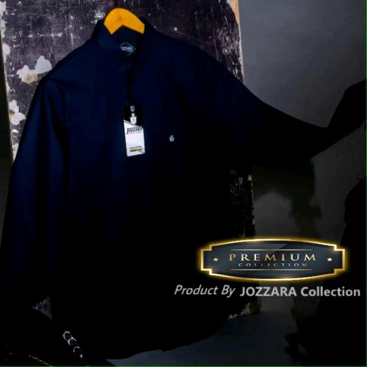 Kemeja Pria polos lengan panjang slimfit kain katun sigaret  Tebal berkualitas size M/L/XL/XXL/XXXL 0