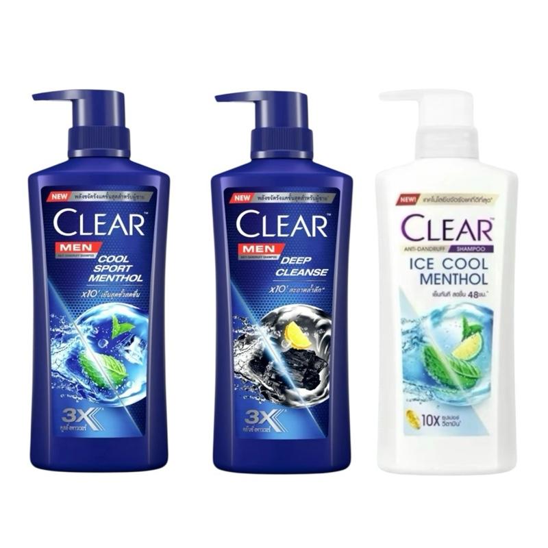 Dầu gội Clear Thái Lan . Bạc Hà 370 . Clear Men 390ml . Clear Than 390ml Dưỡng Tóc