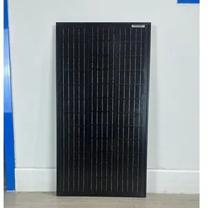 SOLAR PANEL SOLAR CELL PV MODUL 40WP MONOCRYSTALLINE SOLANA BLACK PANEL SURYA SOLANA MONO 40WP ORIGINAL BERGARANSI