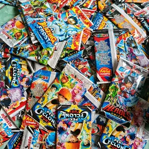 Tranding Card Monsta Cahaya BOBOIBOY GALAXY Paket 5pcs COD Kartu Koleksi