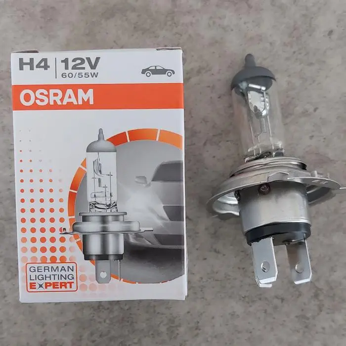Bohlam Lampu Halogen CBR 250R KLX250 Bajaj Pulsar 220 OSRAM H4 60/55W