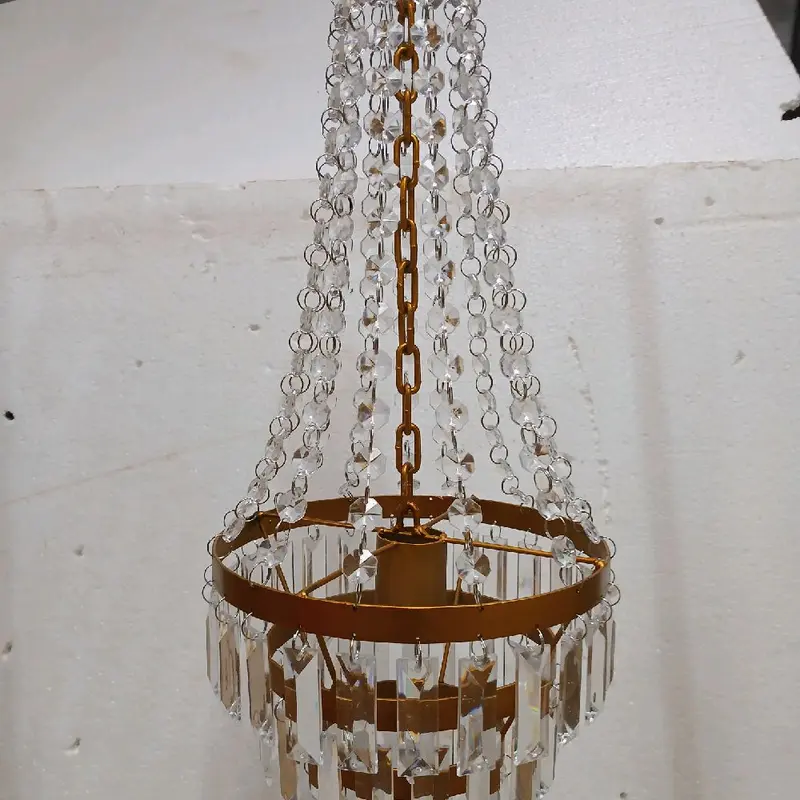 lampu gantung kristal dekorasi 1
