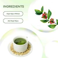 Gambar [ Free Kartu ] UGC Umi Green Coffee Kopi Hijau Original 250gram dari Umi Green Coffee Cod Kab. Banggai 3 Tokopedia
