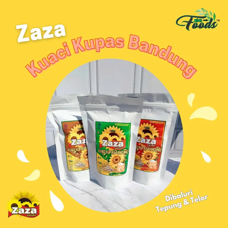 Zaza kuaci kupas Bandung 200g Food Camilan Gandum roasted 12 bulan biji-bijian 0
