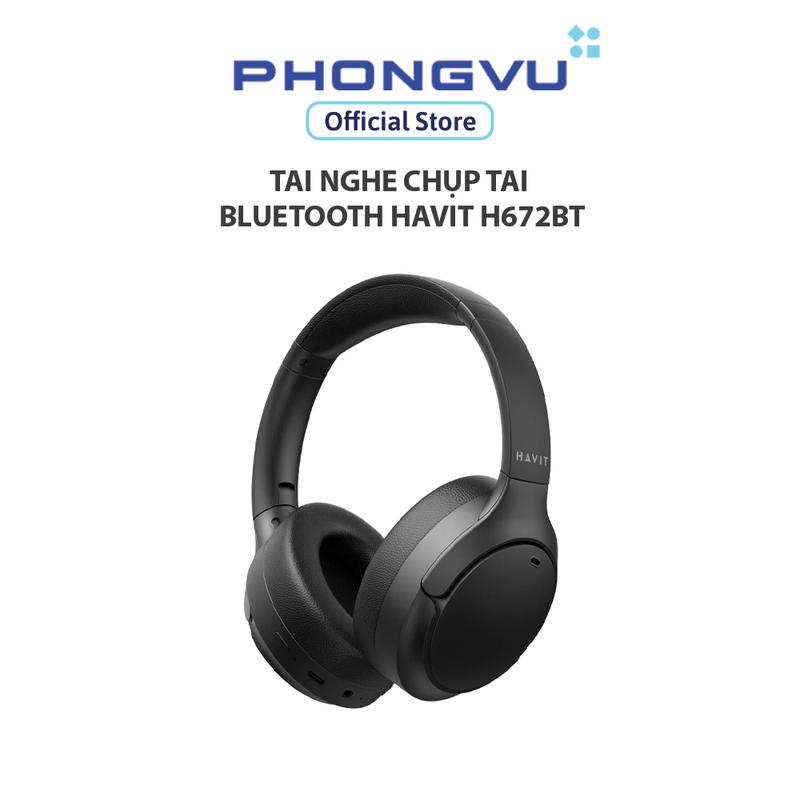 Tai nghe chụp tai Bluetooth Havit H672BT - Bảo hành 12 tháng