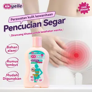 Perawatan Area Pribadi Tekstur Menyegarkan Tidak Lengket Bahan Alami Rumus Lembut Ideal untuk Wanita dari Jepang - Feminine