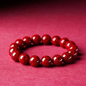 Gelang Tangan Cinnabar, Pasir Kristal, Tahun Kelahiran, Untuk Lelaki dan Wanita, Gelung Tunggal, Gelang Cinnabar Zarah Kristal