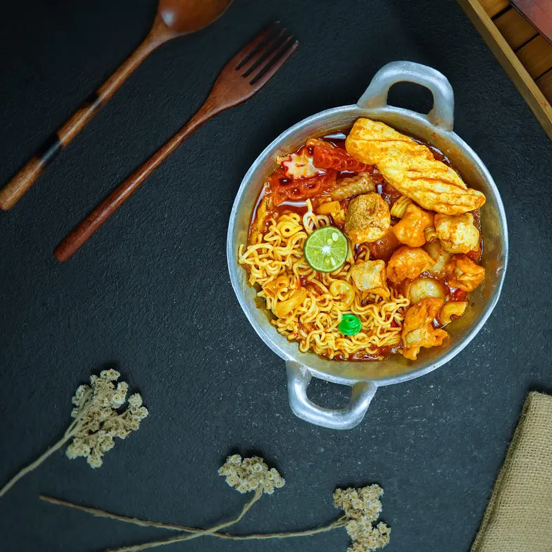 Nangkring Seblak Instan Pedas Gurih Kuah Authentic Original Kuah Nangkring Viral Bawang Food Mie Sambal Asin Spicy 2