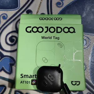 GOOJODOQ AT101 Hanya Support Android GPS Smart Tag Tracker for Android: Locate Lost Items and Pets. (Tidak support iOS)