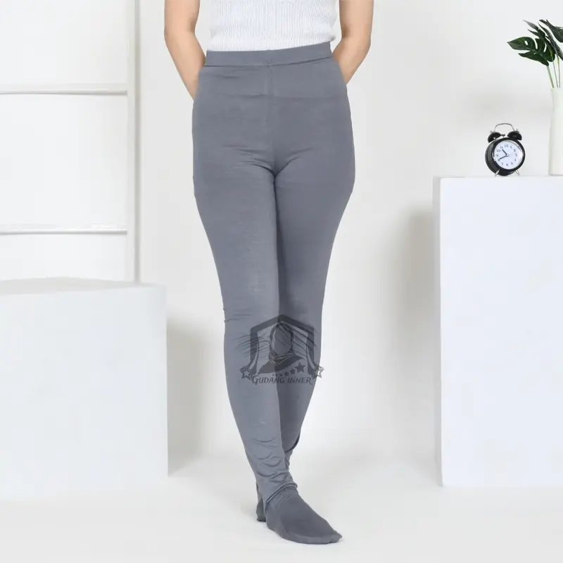 Legging Wudhu Dewasa Bahan Spandek Kaos Rayon Premium Nyaman 3