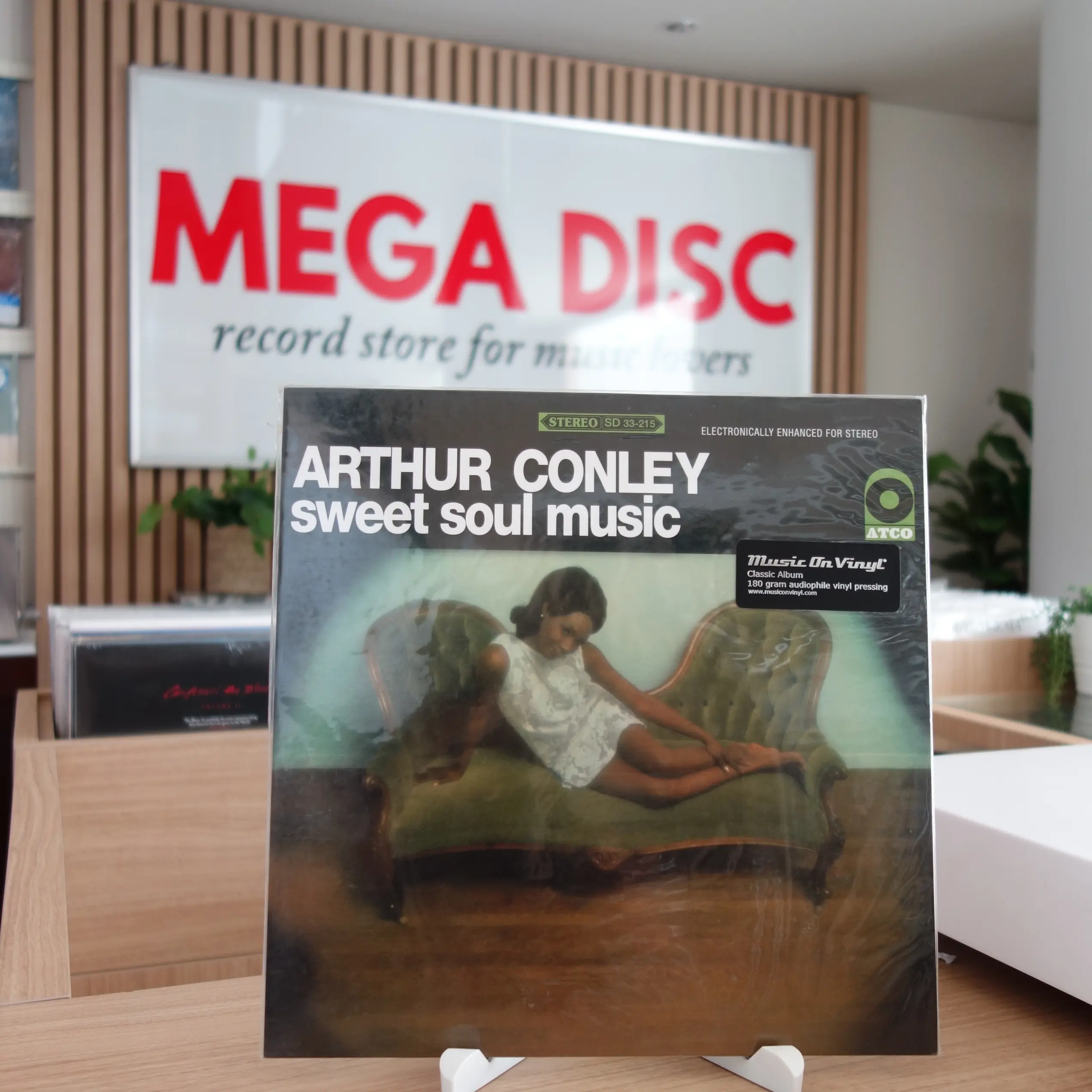 LP Arthur Conley - Sweet Soul Music MOV Album Vinyl Piringan Hitam PH