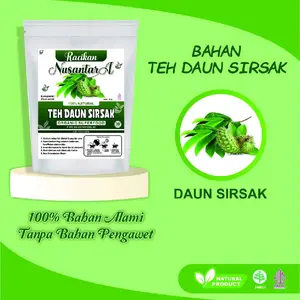 Racikan Nusantara Teh Daun Sirsak 100% Herbal Original Bahan Alami Tanpa Pengawet Natural Product