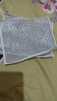 Product Review of 【BEC】Kain Lap Dapur Kawat Bentuk Petak Halus Untuk Membersih Panci Dan Piring Kain Cuci Piring Kawat from W**o 0