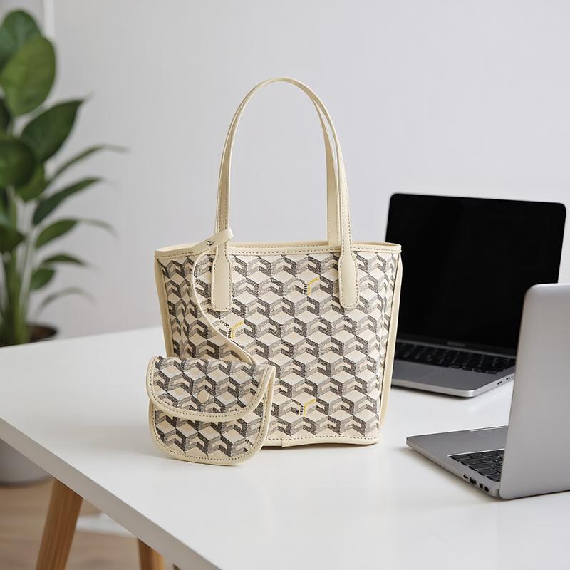 【CARRIEKOLLER】Tas Wanita Tote Bags Large Capacity Fashion Printed Shoulder Bags