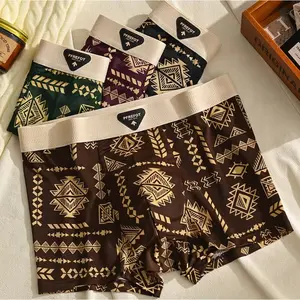 3 DAN 6 PCS BOXER PRIA BAHAN POLIESTER SPANDEKS / CELANA DALAM PRIA