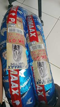 Product Review of BAN LUAR SEPASANG SK01 RING 14 80-80-90-80 BAN BARU HARGA SEPASANG from Y**6 0