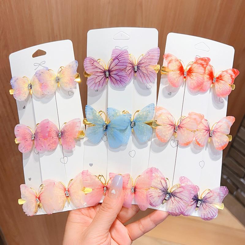 Product Introduction of TD - JEPITAN RAMBUT ANAK SET 6PCS MODEL KUPU KUPU KOREAN STYLE KAWAI/ JEPIT AKSESORIS RAMBUT ANAK BUTTERFLY 4