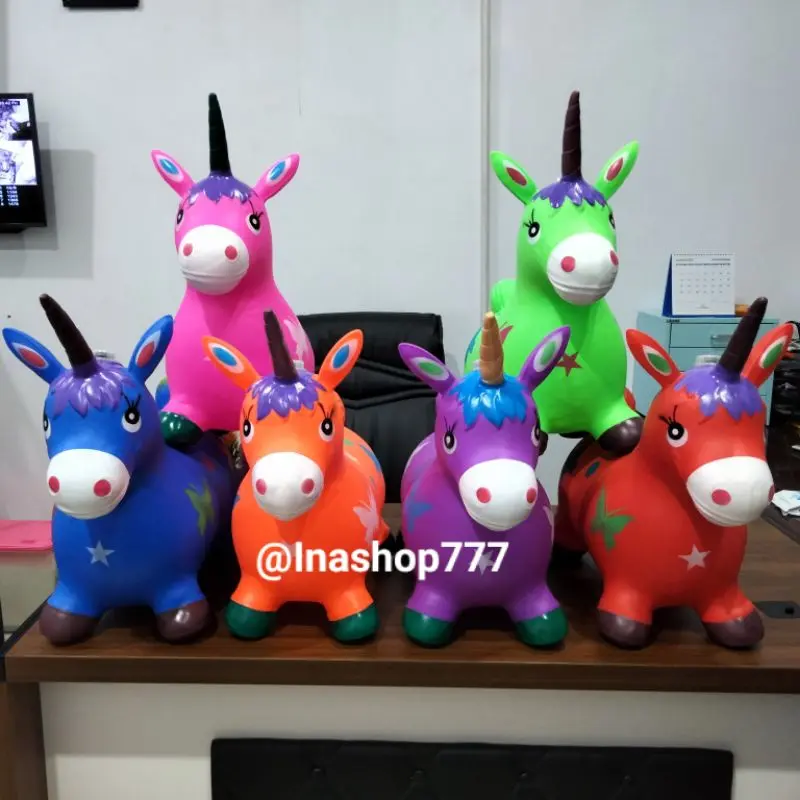 Animal Jumping Music Karet Kuda (SNI)/ Mainan Kuda Kudaan Anak 4
