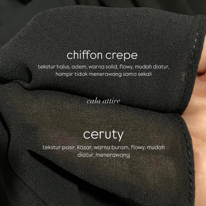 Sofia Bawal Shawl - Cala Attire | Pashmina oval hijab ala malaysia tudung kerudung jilbab syari malay instan curve epscarf crepe wanita musliminner 2