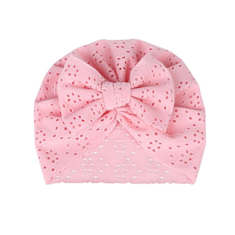 Product Introduction of Baby Cap Summer Mesh Baby Girl Hat Cute Bow Infant Baby Bonnet Cap Soft Elastic Newborn Beanie 18
