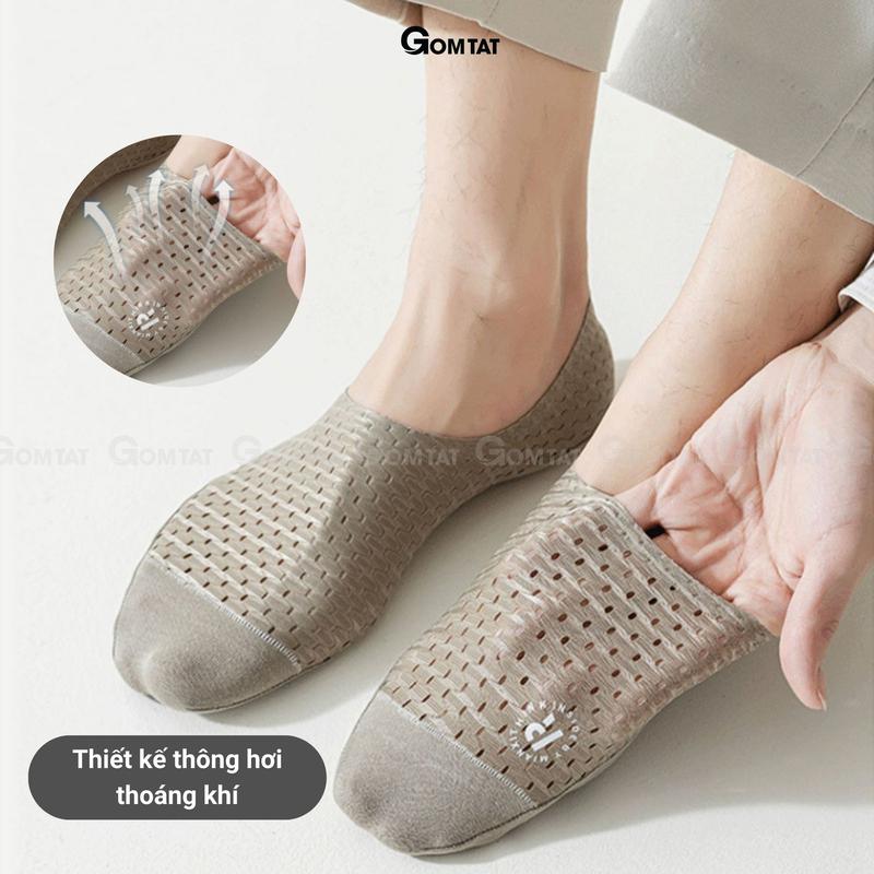 Product Introduction of Set 6 đôi tất đi giày lười nam cao cấp, vớ lười nam chất liệu sợi cotton mềm mịn, hút ẩm khử mùi, thoáng khí êm chân, Menswear - D16-A113 19