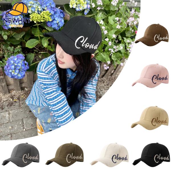 【ZHUZHU MŨ LƯỠI TRAI HÀN QUỐC THÊU CHỮ - THIẾT KẾ VÀNH TO CỨNG CÁP CHE NẮNG ĐA PHONG CÁCH GIÚP MẶT NHỎ GỌN CHO NAM NỮ MŨ KẾT COTTON THÊU CHỮ TỈ MỈ PHONG CÁCH TRẺ TRUNG MŨ ĐẸP PHÙ HỢP ĐỘI ĐÔI ĐỘI NHÓM【CLOUD