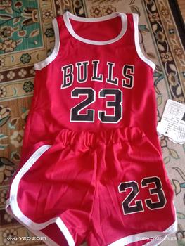 Product Review of [Local Post] 6mths-5 Yrs Basketball Kids Singlet with Short Pant 2pc Set Children Sports Sleeveless T-Shirt with Shorts from ㅤ**❀ 1