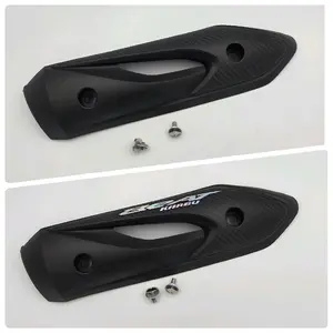 Cover Knalpot Honda Beat Karbu Plus Stiker Hologram - Tameng Tutup Knalpot Standar Beat Karbu Motorcycle