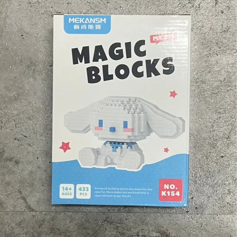 Nano Block Mainan Balok Karakter MAGIC BLOCK SANRIO Mainan Anak Edukatif 3D Puzzle Games Toys kuromi hello kitty melody 1
