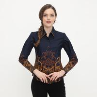 Gambar LUIGI RICCIO Kemeja Batik Wanita Dewasa Part 2 Semi Formal Casuampai 4XL Newal Kerja Kantor S Arrival - KEMEJA WANITA 6 , S dari Postillo Kota Administrasi Jakarta Utara 3 Tokopedia