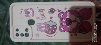 Product Review of Casing Hp Samsung Galaxy A21S Case Menampilkan pola kartun beruang stroberi Silikon Cases anti drop Softcase Casing ponsel baru yang populer Kesing from y**i 0