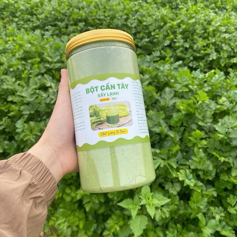  500gr Bột cần tây sấy lạnh nguyên chất - Chứa nhiều vitamin và khoáng chất 