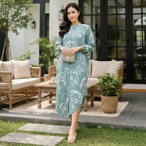 Daster Jumbo Home Dress Big size Sheenaz Bahan Rayon Tebal Busui Kancing