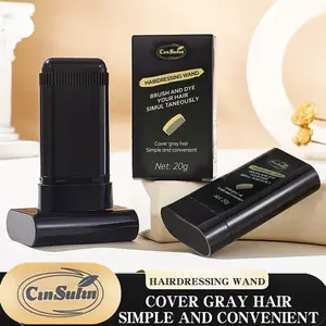 Hair Color Stick - Mudah Warnai Rambut, Tutupi Uban & AkarBikin Rambut Tampak Tebal, Berkilau & Alami